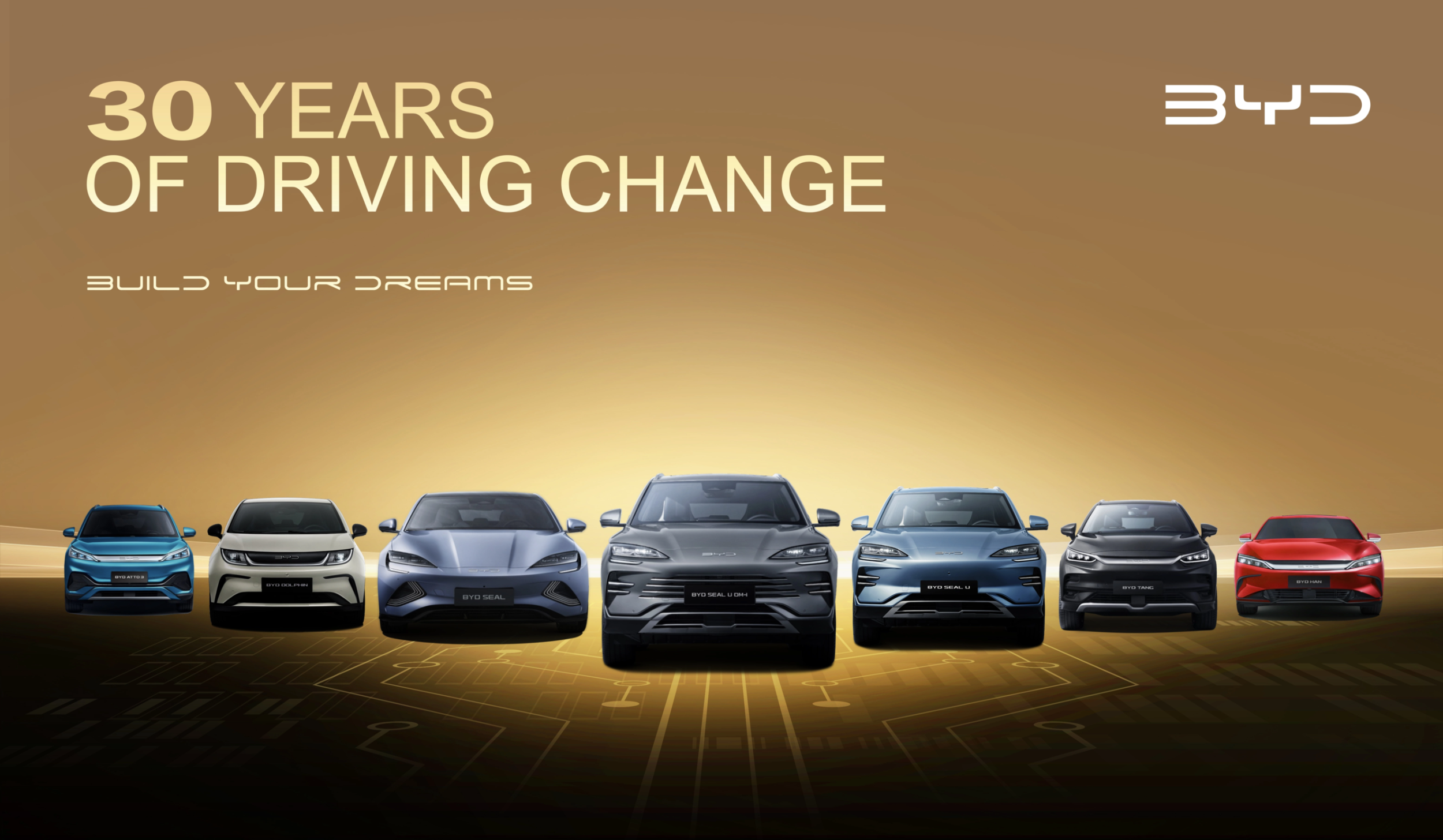 BYD компаниясы 30 жылдығын атап өтуде: стартаптан әлемдік көшбасшыға дейін