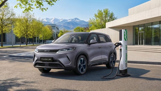 BYD Дарим бесплатную зарядку при покупке нового электрического BYD.